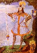 Nicholas Hilliard Portrait of George Clifford The Earl of Cumberland oil on canvas